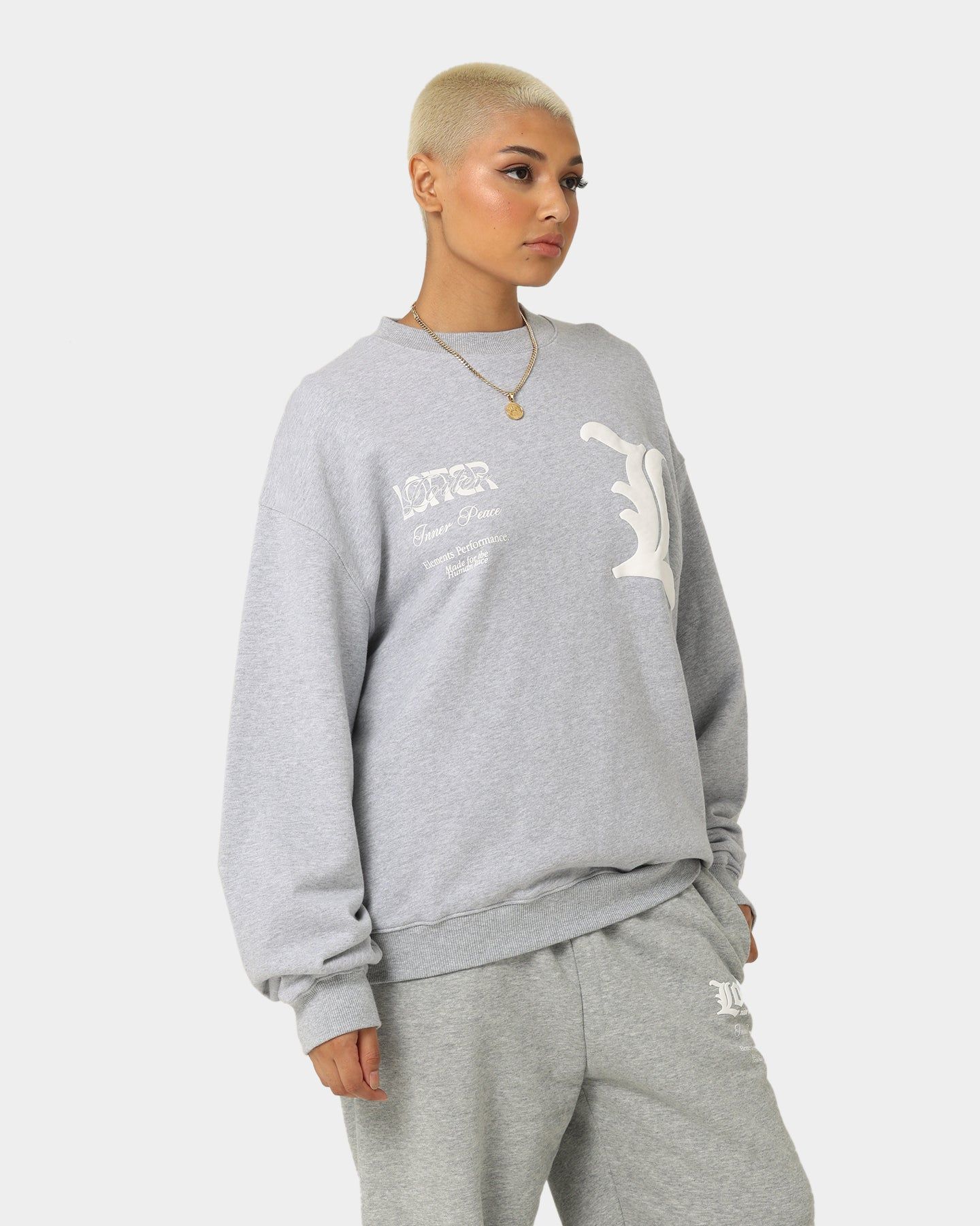 Loiter Art Studio Crewneck Grey sold by Culture Kings product image thumbnail 7