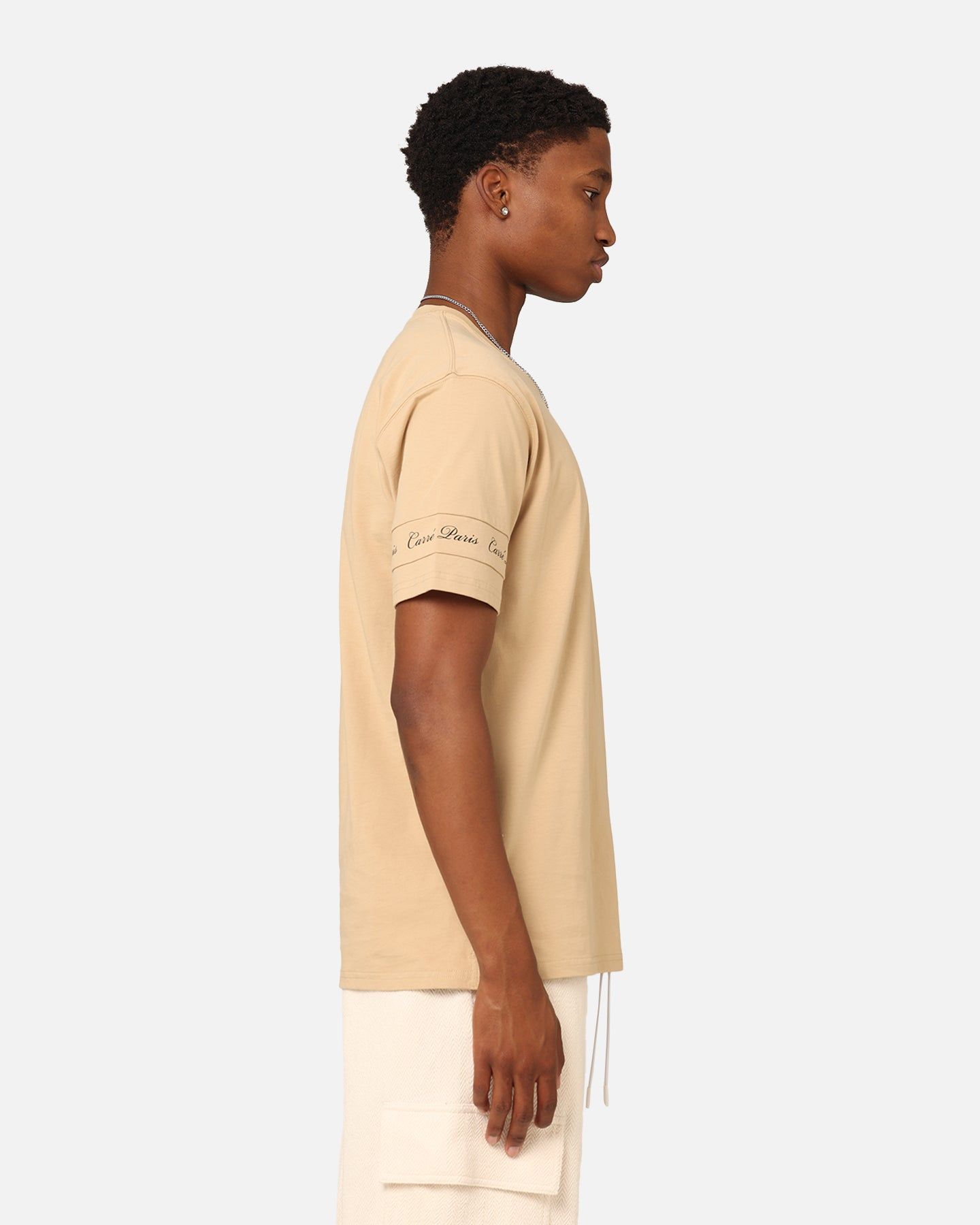 Carre La Manche 2.0 T-Shirt Stone sold by Culture Kings product image thumbnail 5