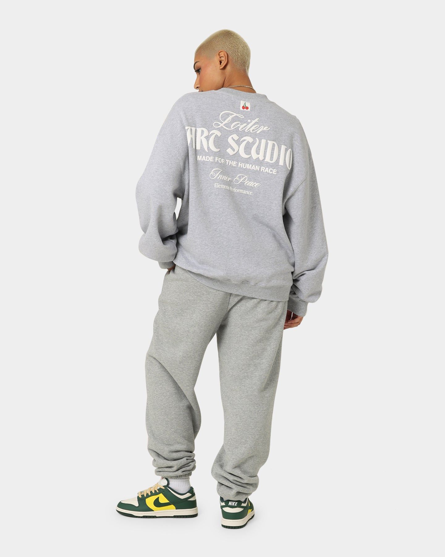 Loiter Art Studio Crewneck Grey sold by Culture Kings product image thumbnail 4