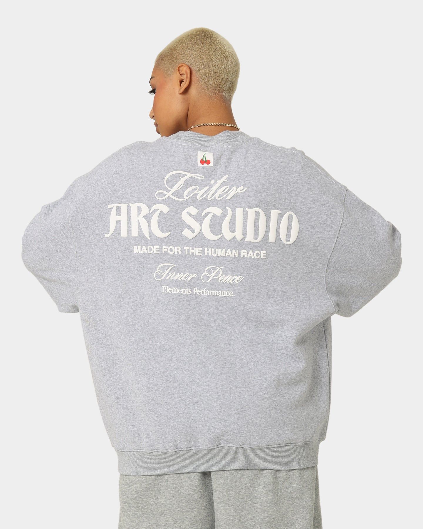 Loiter Art Studio Crewneck Grey sold by Culture Kings