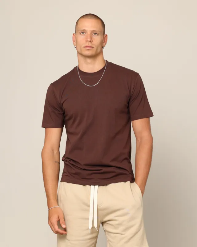 Carré Blanc Form T-Shirt Brown sold by Culture Kings
