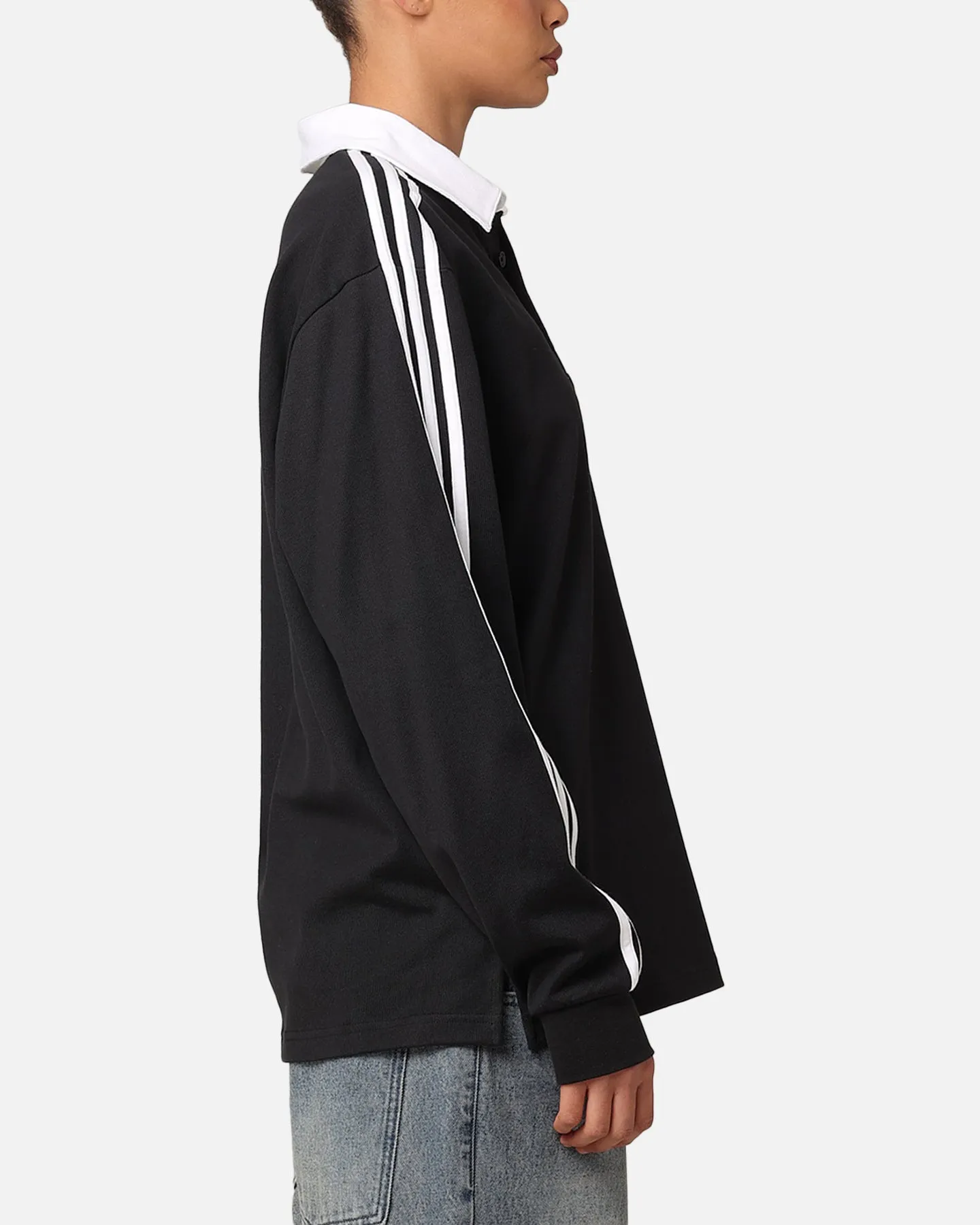 Adidas Rugby Polo Shirt Black sold by Culture Kings product image thumbnail 4