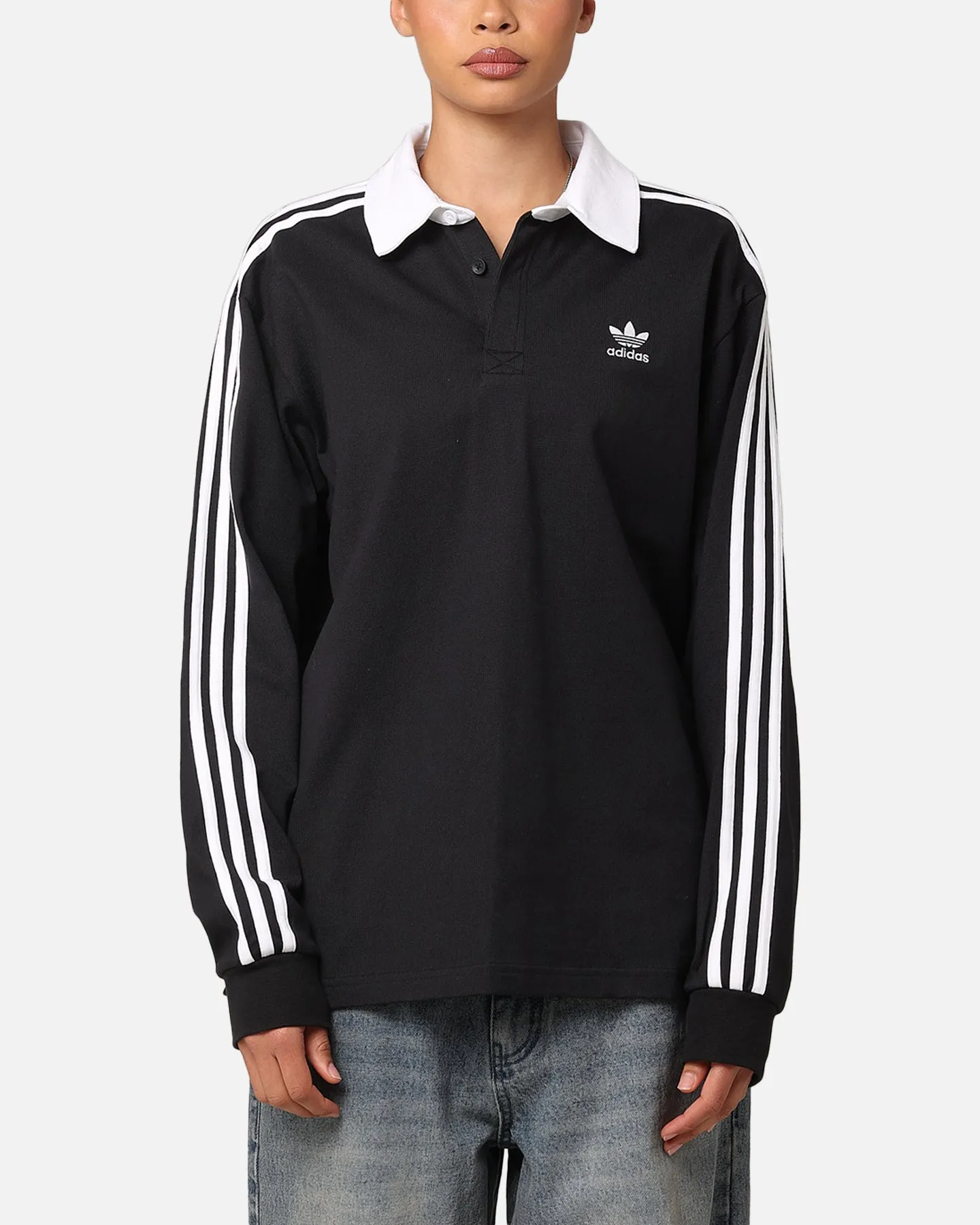 Adidas Rugby Polo Shirt Black sold by Culture Kings