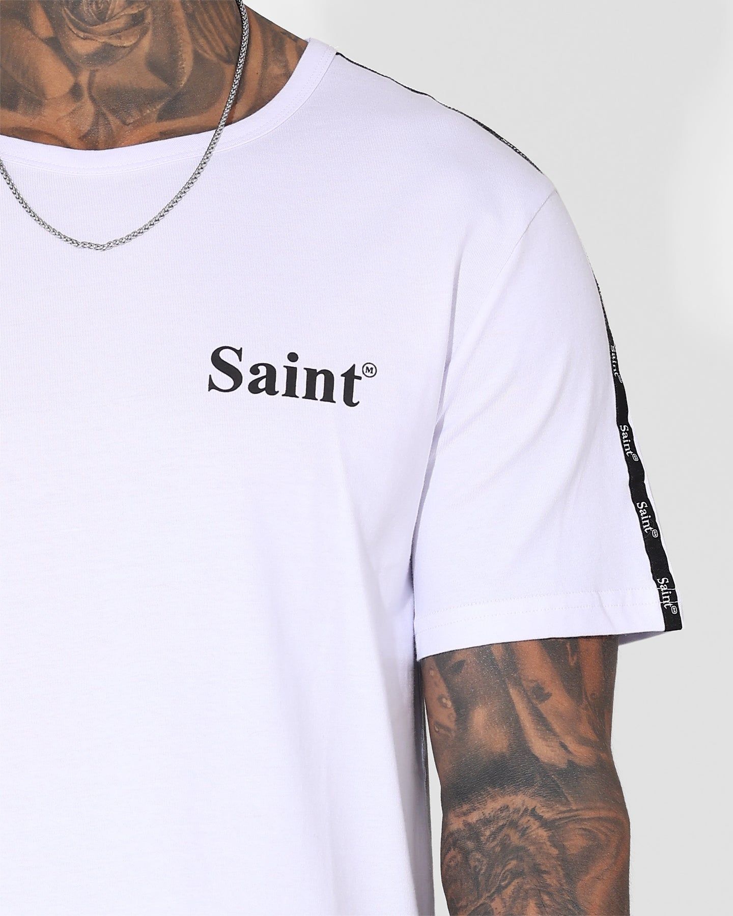 Saint Morta Numeraire Sport El Duplo T-Shirt White/Black sold by Culture Kings product image thumbnail 3