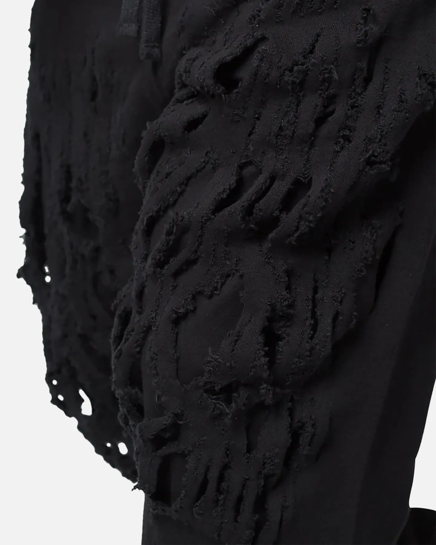 MNML Shred Layered Baggy Sweatpants Black sold by Culture Kings product image thumbnail 5