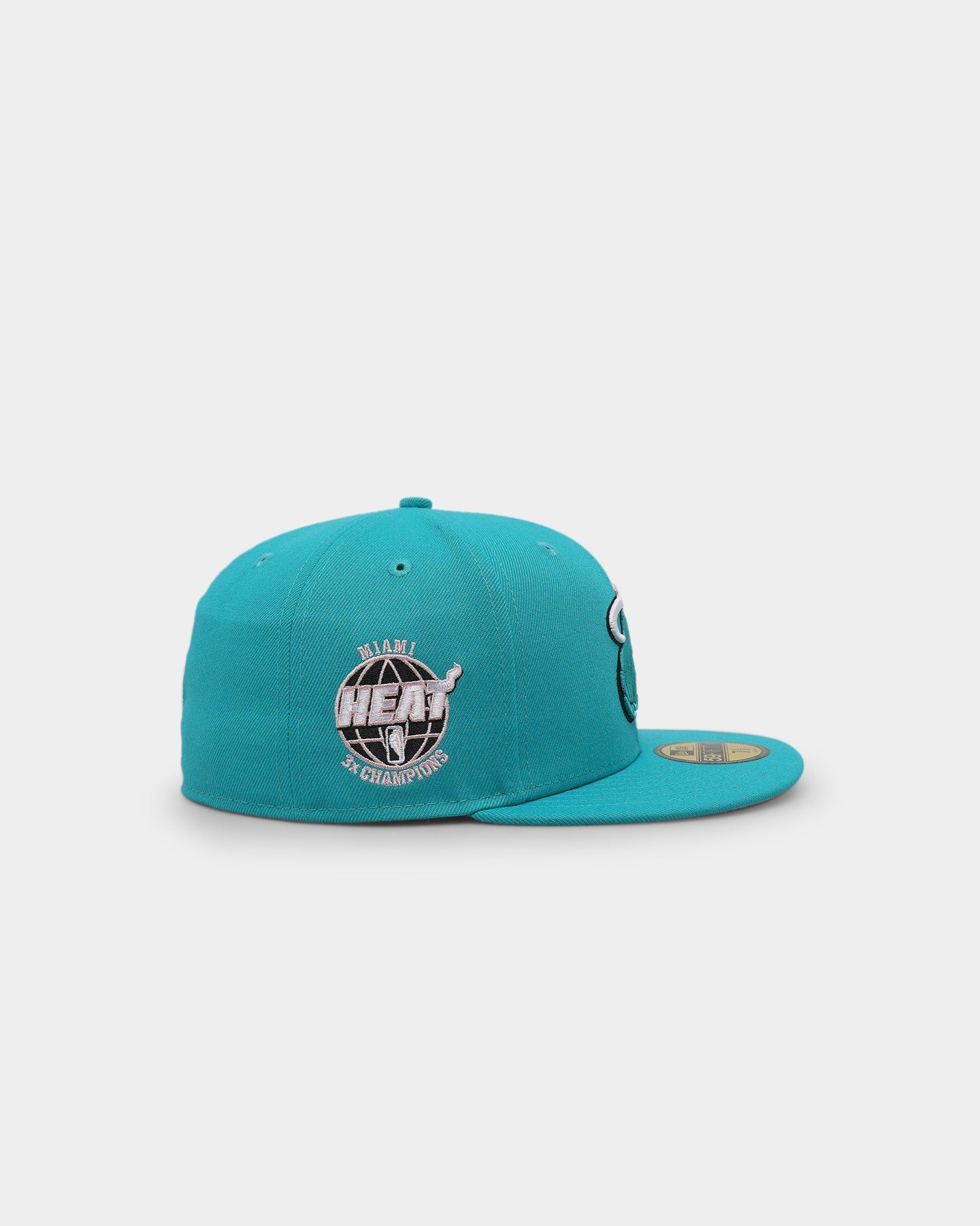 New Era Miami Heat 'Teal Pink' 59FIFTY Fitted Teal/Pink sold by Culture Kings product image thumbnail 3