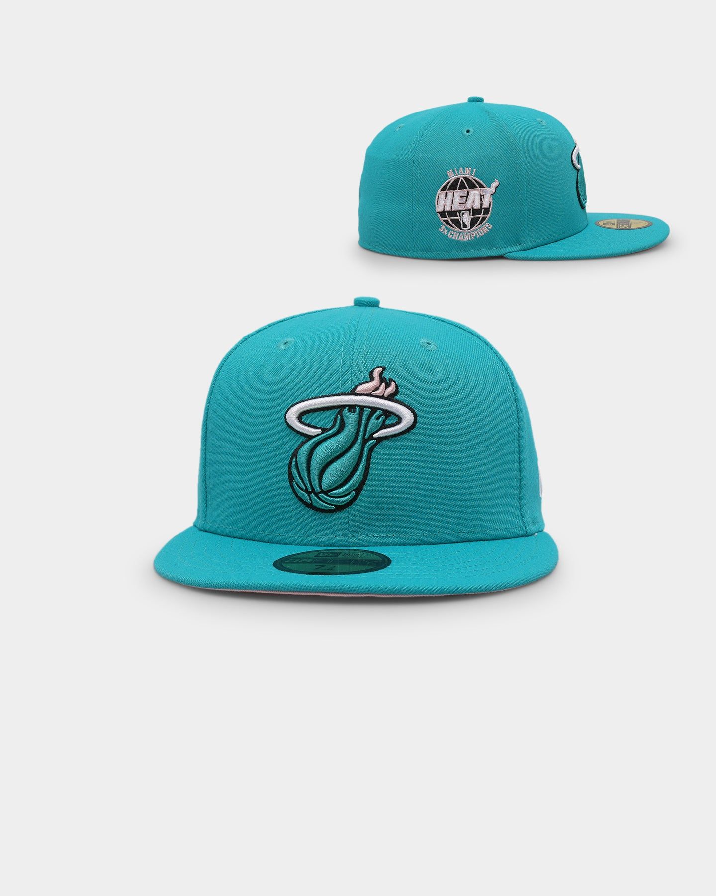 New Era Miami Heat 'Teal Pink' 59FIFTY Fitted Teal/Pink sold by Culture Kings