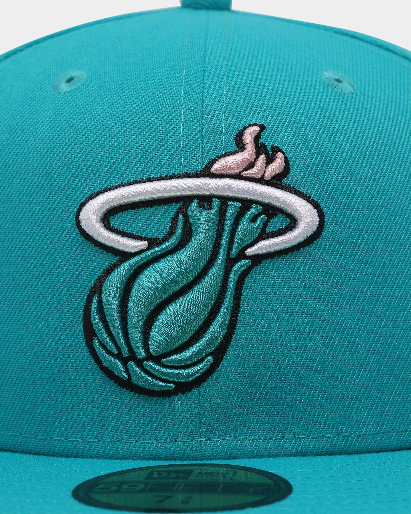 New Era Miami Heat 'Teal Pink' 59FIFTY Fitted Teal/Pink sold by Culture Kings product image thumbnail 5