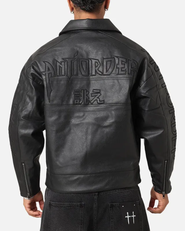 The Anti Order Oversized Motor Jacket Black sold by Culture Kings