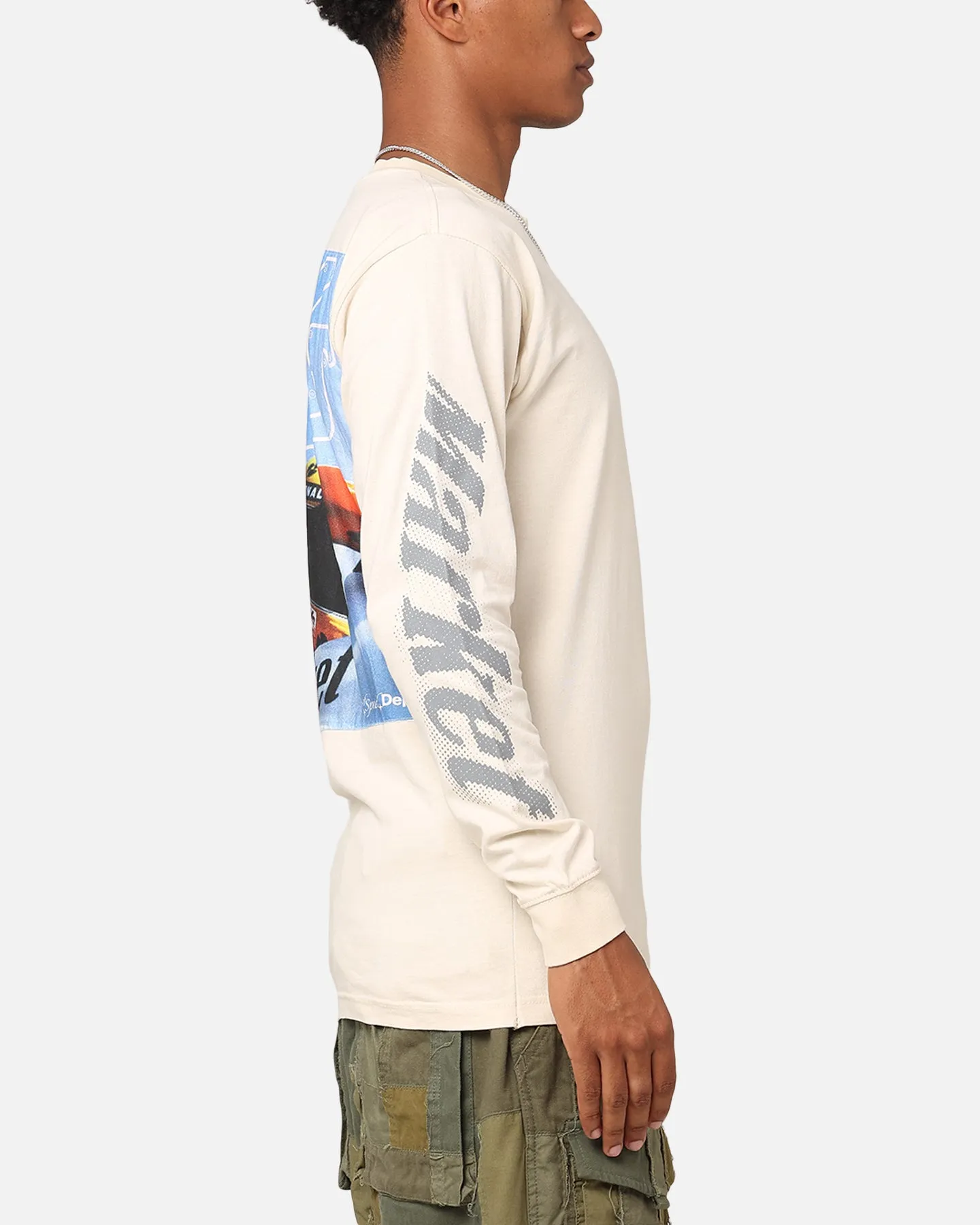 Market Corsa Long Sleeve T-Shirt Ecru sold by Culture Kings product image thumbnail 5