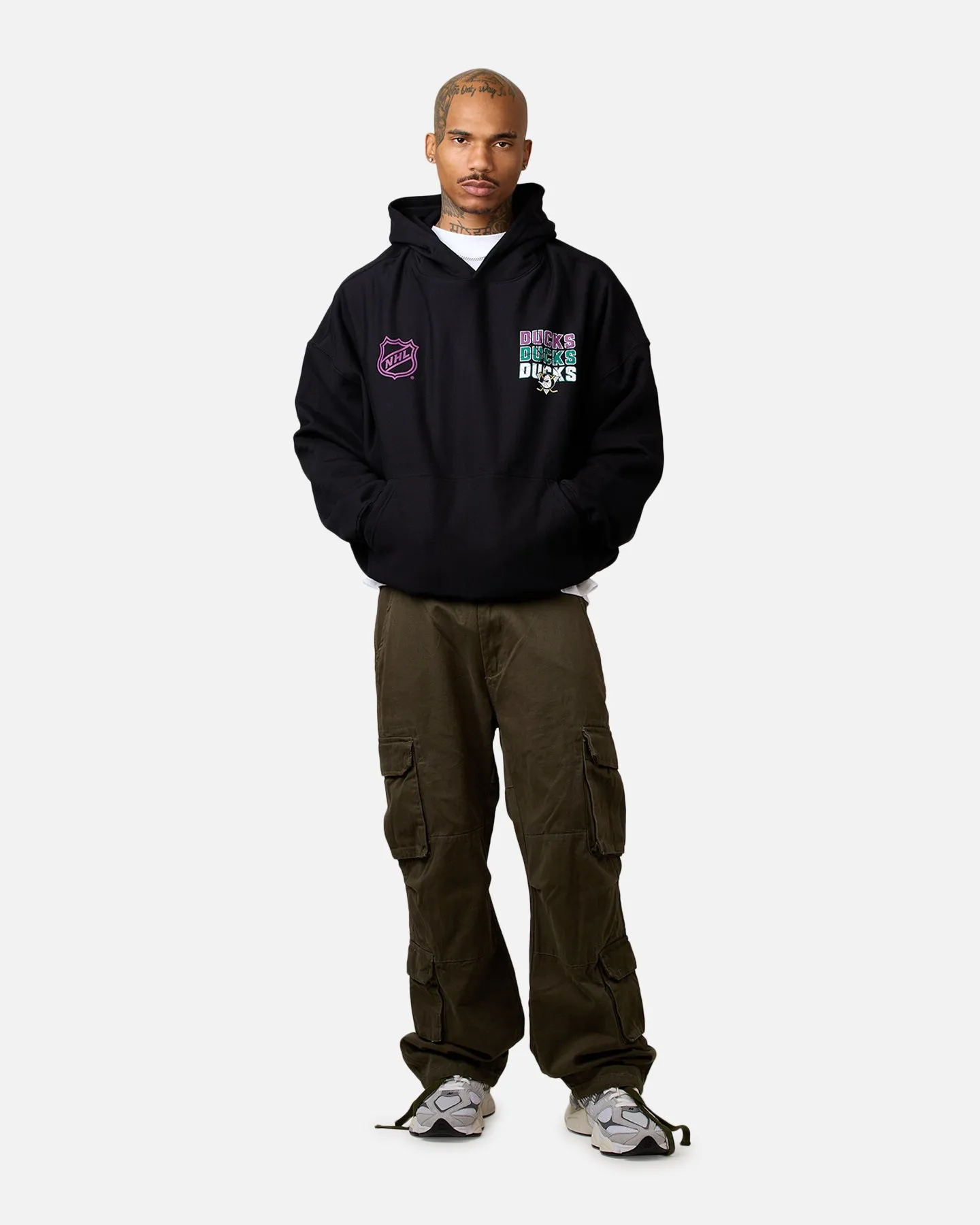 Culture Kings Anaheim Ducks Wild Wing Hoodie Off Black sold by Culture Kings product image thumbnail 3