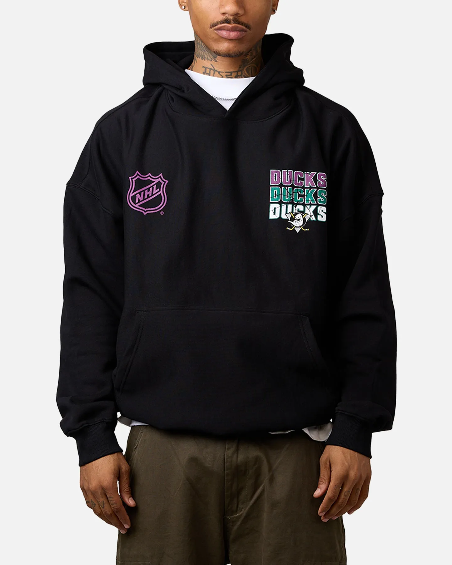 Culture Kings Anaheim Ducks Wild Wing Hoodie Off Black sold by Culture Kings product image thumbnail 2