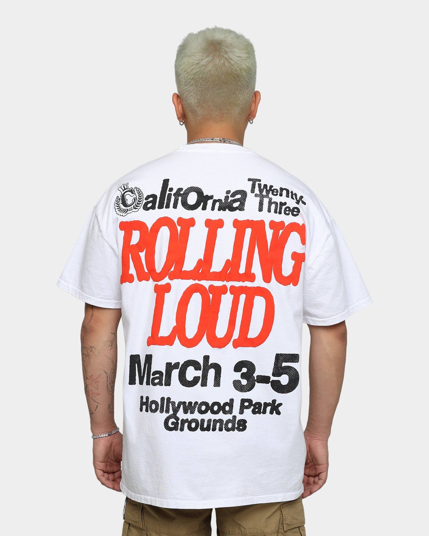 Rolling Loud Rolling Loud Venue T-Shirt White sold by Culture Kings product image thumbnail 5