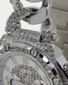 Guess Mainline Baron Silver Watch Silver sold by Culture Kings