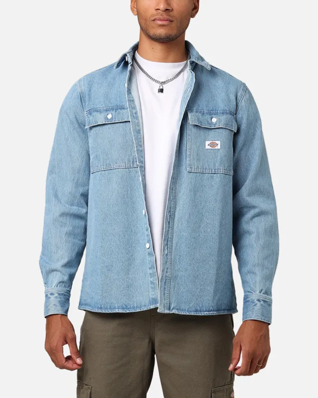 Dickies Jacinto Denim Jacket Stone Washed sold by Culture Kings