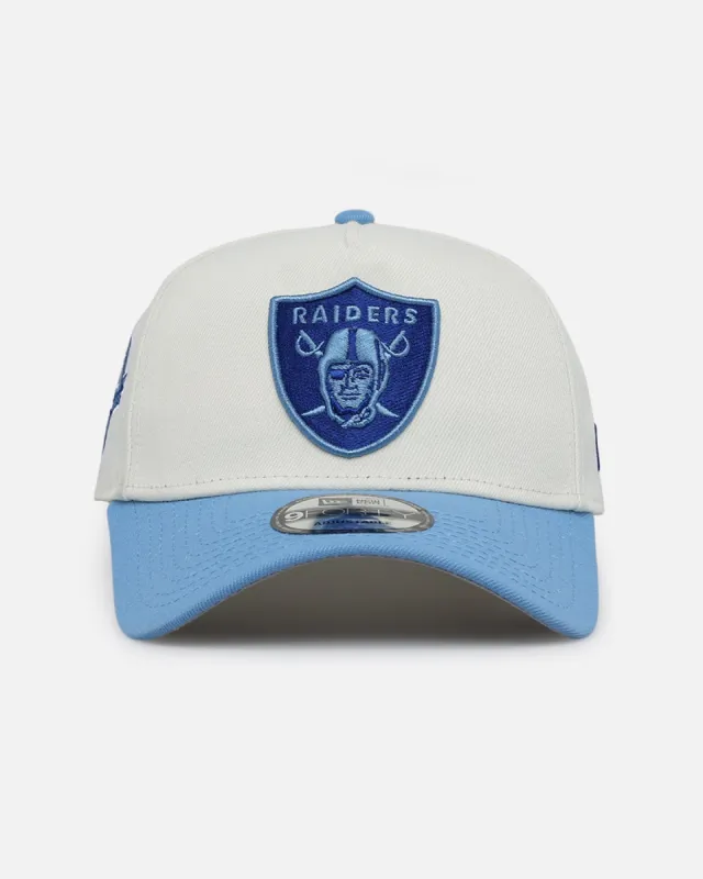 New Era Las Vegas Raiders 'Polar Breeze' 9FORTY A-Frame Snapback Chrome Sky sold by Culture Kings
