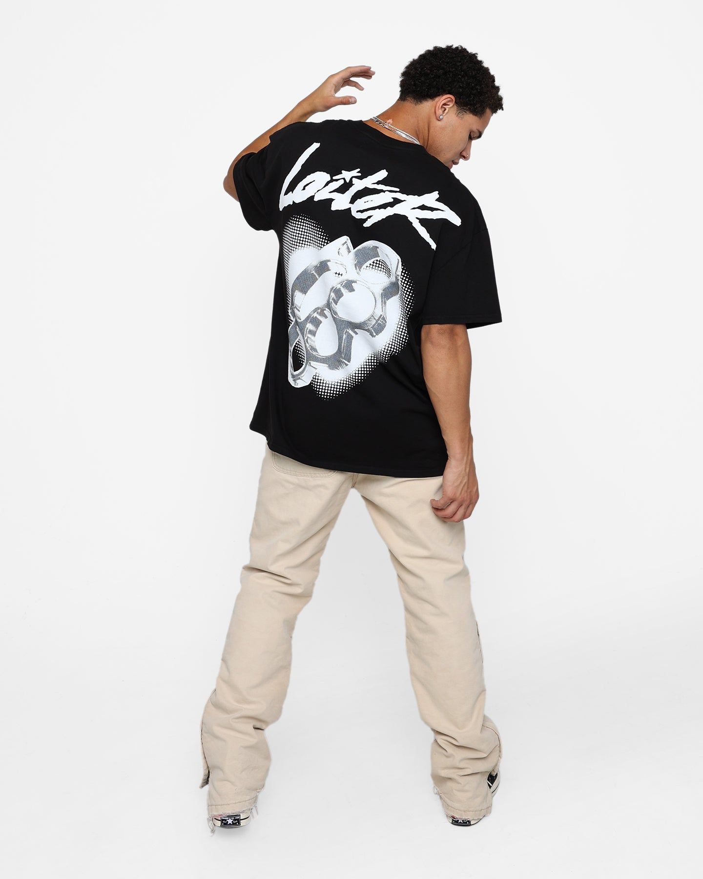 Loiter Tough Love T-Shirt Black sold by Culture Kings product image thumbnail 3