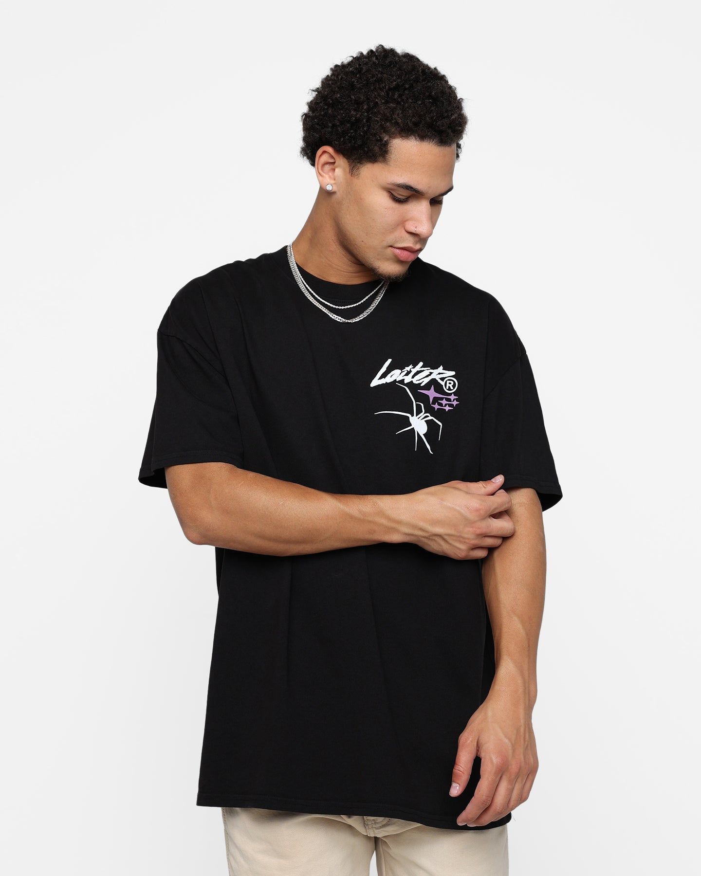 Loiter Tough Love T-Shirt Black sold by Culture Kings product image thumbnail 2
