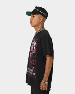 Goat Crew Haney Championship Tee Black Wash sold by Culture Kings