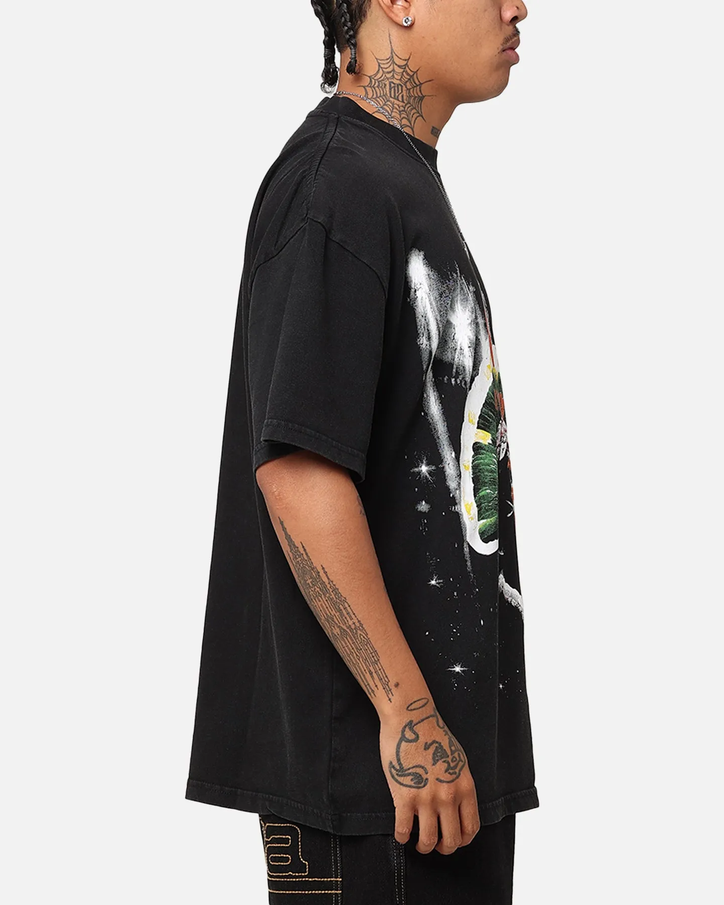 UFC By Culture Kings Alex Pereira Big Face Vintage T-Shirt Black Acidwash sold by Culture Kings product image thumbnail 4