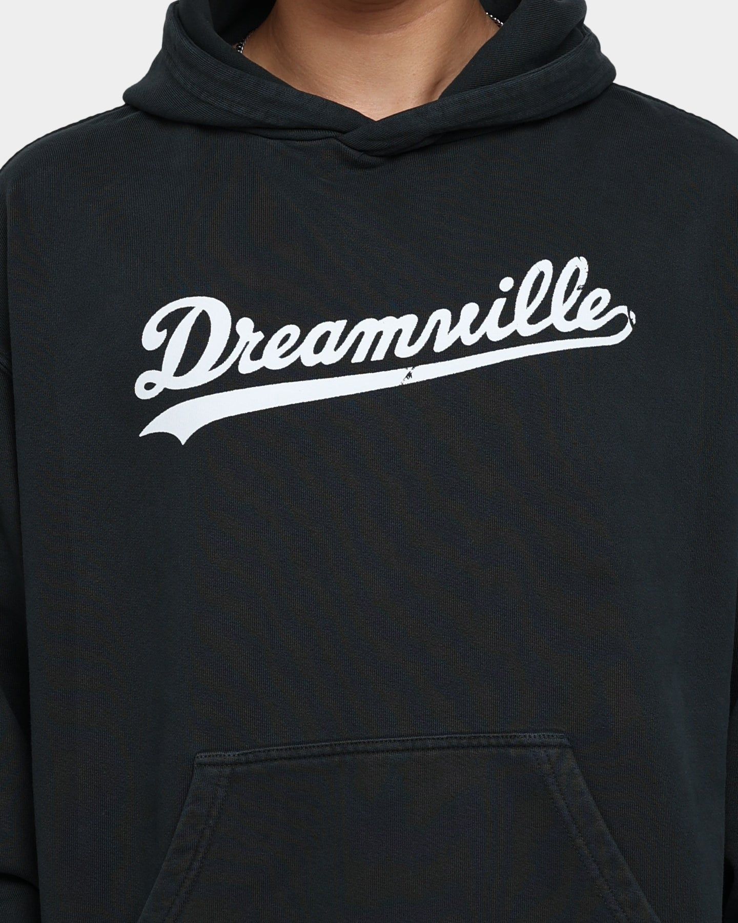Dreamville Dreamville Logo Vintage Hoodie Washed Black sold by Culture Kings product image thumbnail 4
