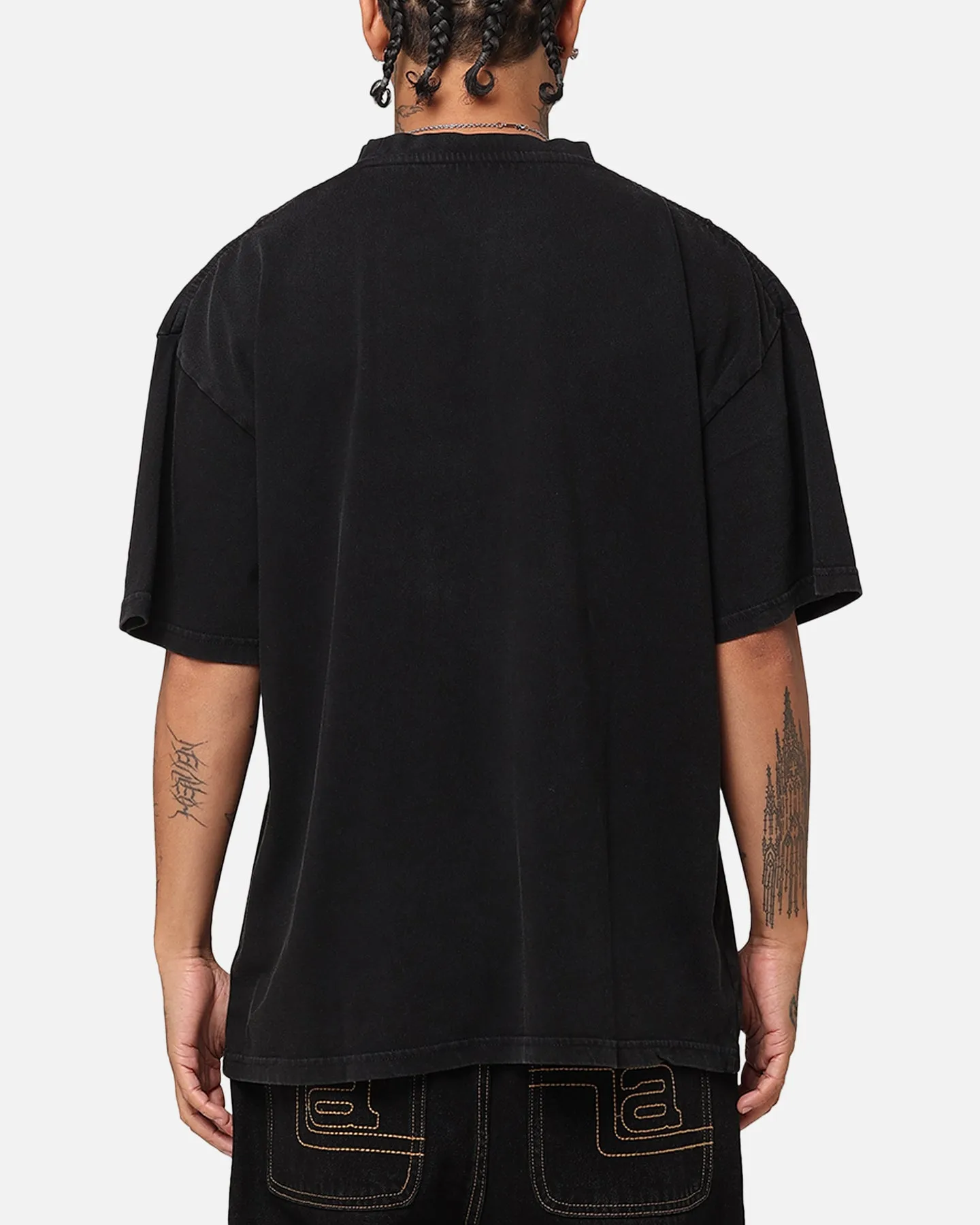 UFC By Culture Kings Alex Pereira Big Face Vintage T-Shirt Black Acidwash sold by Culture Kings product image thumbnail 3
