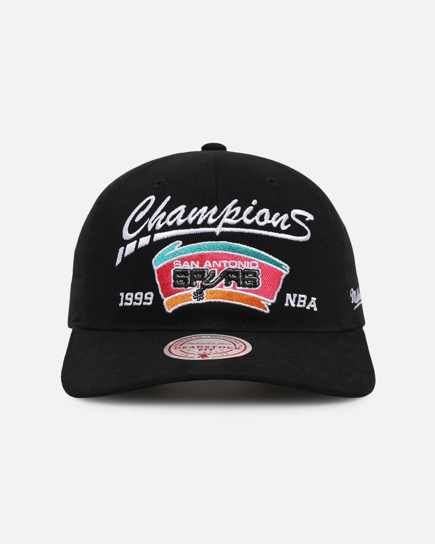 Mitchell & Ness San Antonio Spurs 'Spurs 2014 Champs' '99 NBA Champions Snapback Black sold by Culture Kings