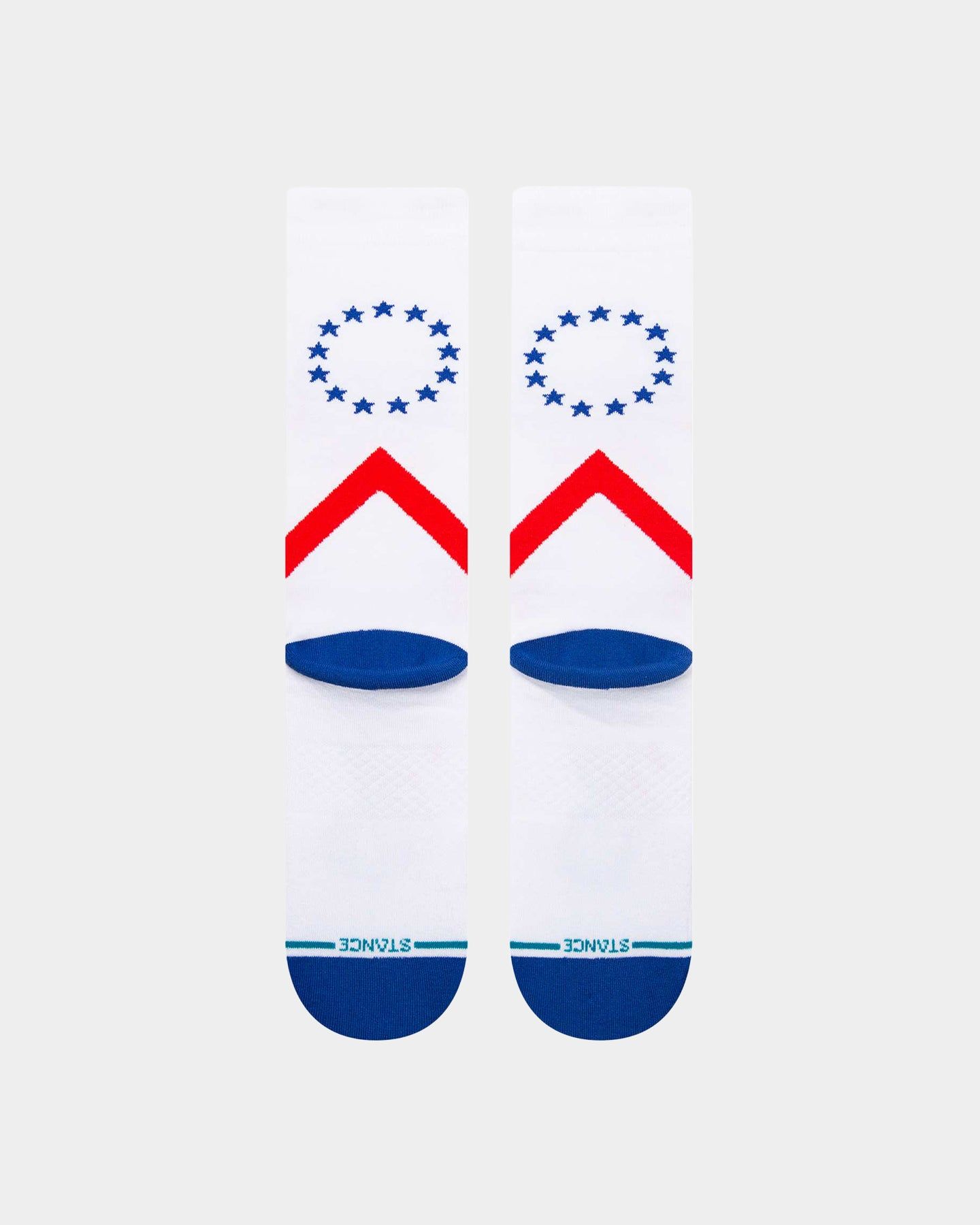 Stance X NBA Philadelphia '76ers CE 2023 Socks White sold by Culture Kings product image thumbnail 3