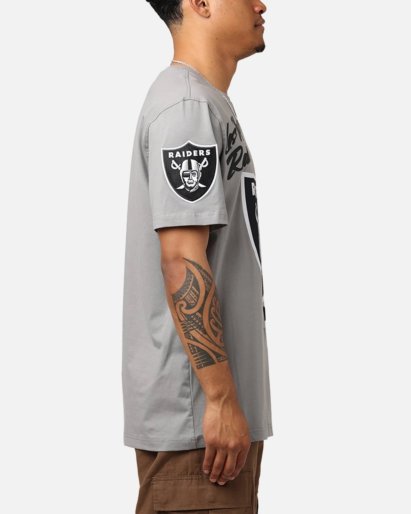 Pro Standard Las Vegas Raiders Fast Lane SJ T-Shirt Grey sold by Culture Kings product image thumbnail 3