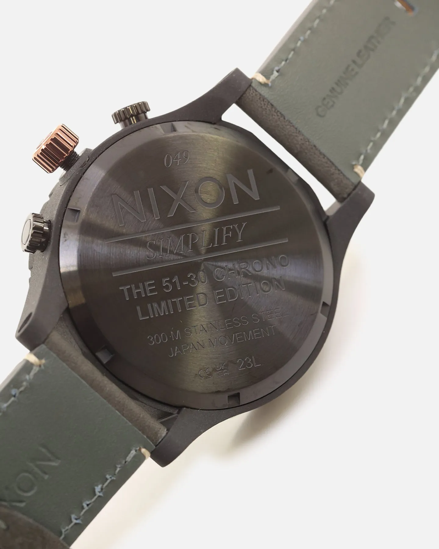 Nixon 51-30 Chrono Black/Pumice/Charcoal sold by Culture Kings product image thumbnail 5