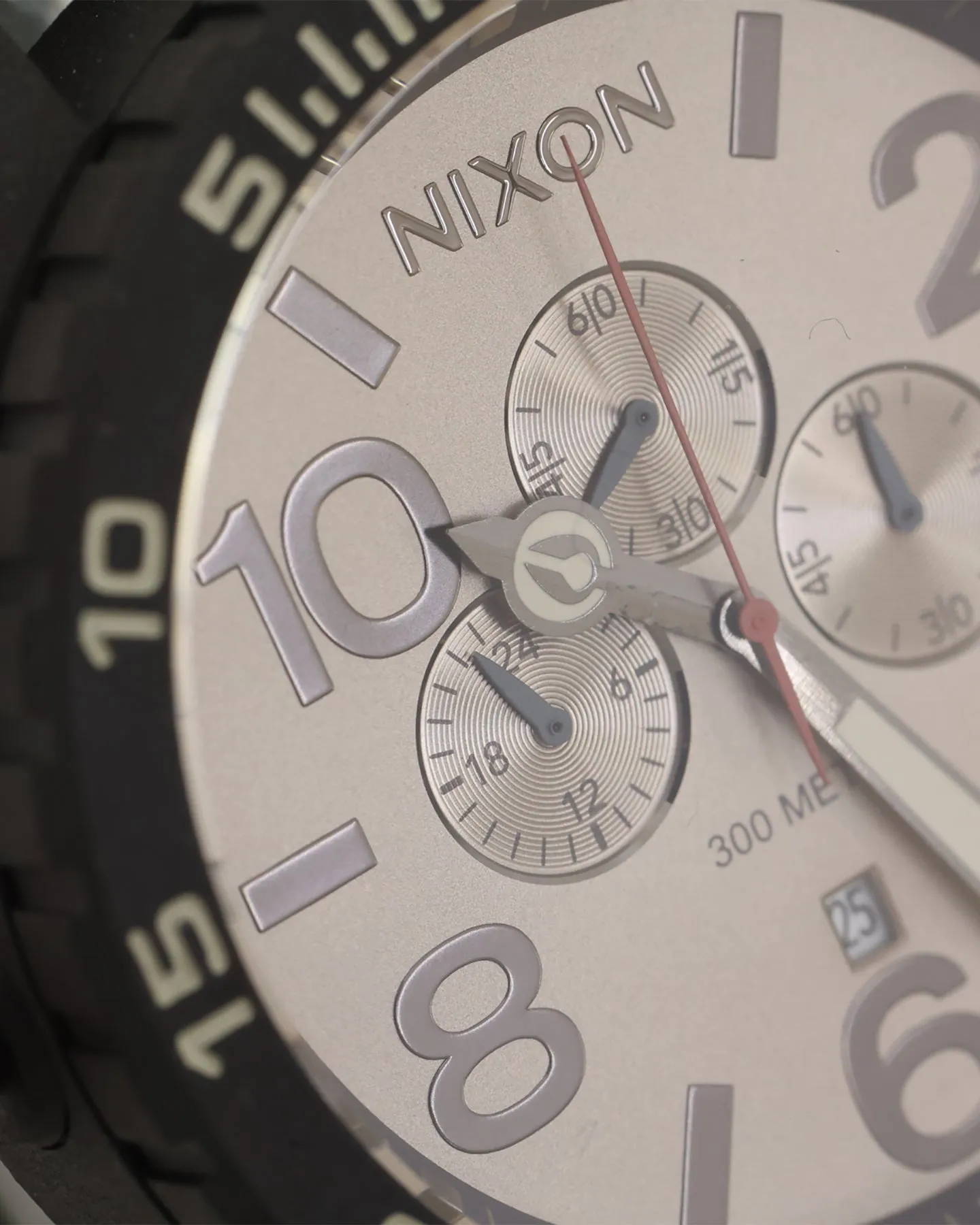 Nixon 51-30 Chrono Black/Pumice/Charcoal sold by Culture Kings product image thumbnail 2