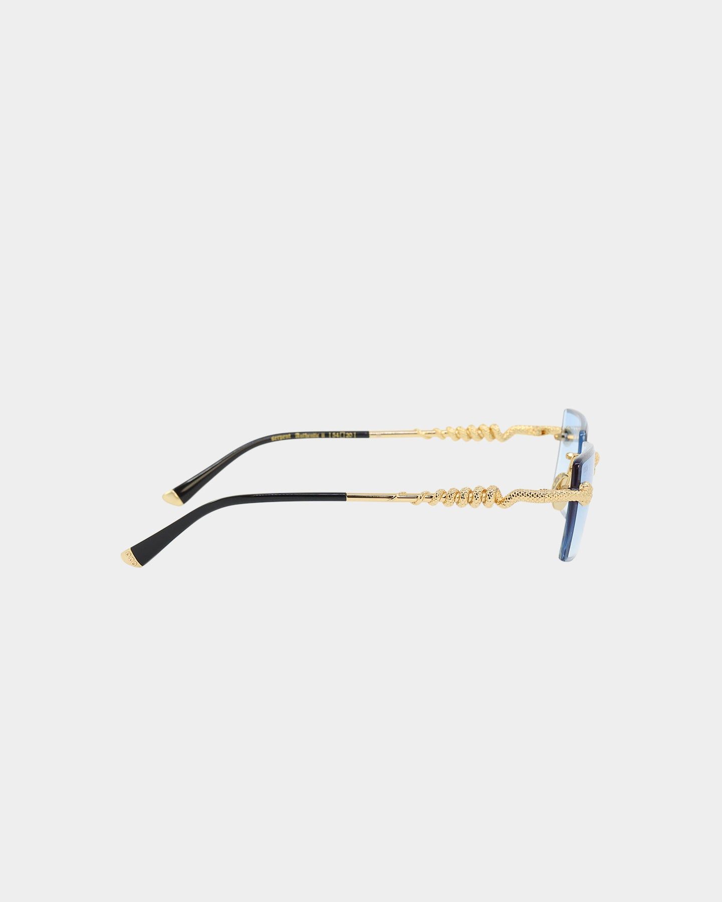 James Oro Blue Tint Serpent Authentic Sunglasses Gold/Blue sold by Culture Kings product image thumbnail 5