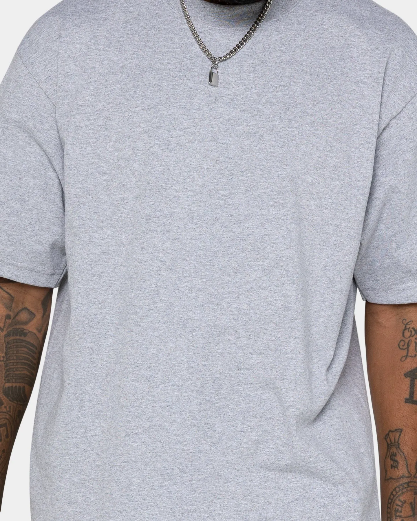 Shaka Wear Max Heavyweight Short Sleeve T-Shirt Heather Grey sold by Culture Kings product image thumbnail 3