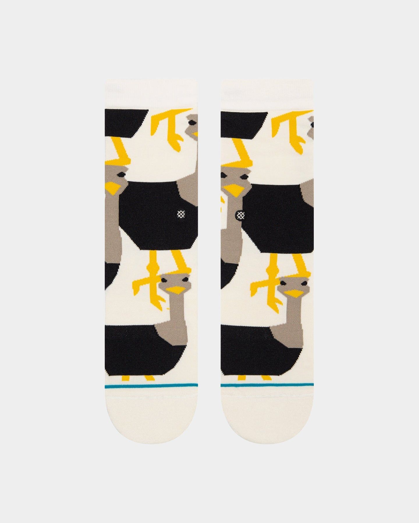 Stance Women's Pepper The Ostrich Socks Off White sold by Culture Kings