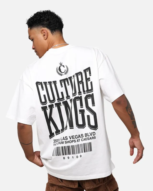Culture Kings Barcode T-Shirt White sold by Culture Kings