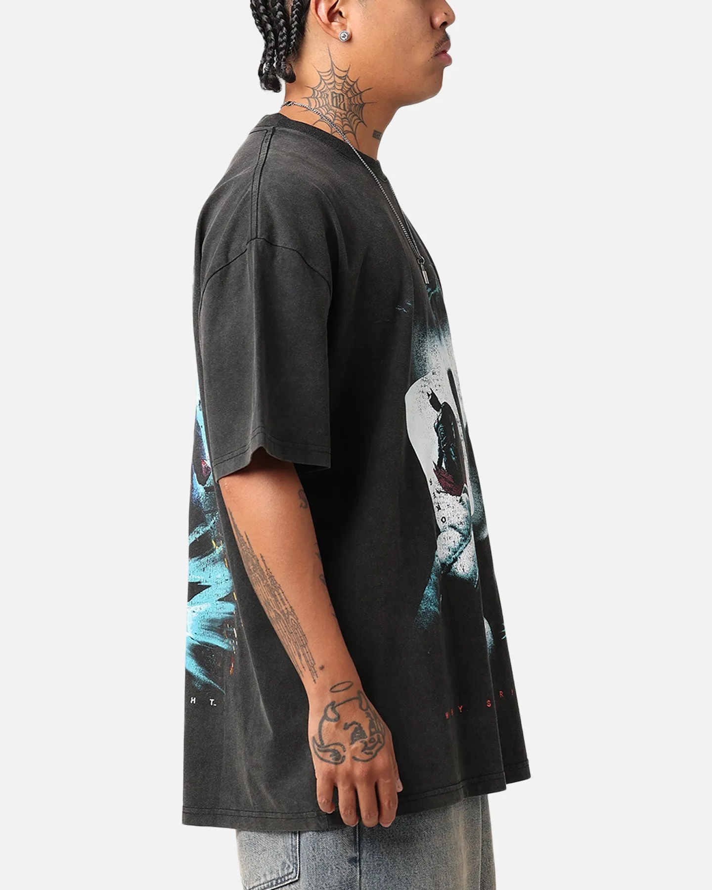 American Thrift X DC Batman The Dark Knight '08 Heavy T-Shirt Vintage Black sold by Culture Kings product image thumbnail 5