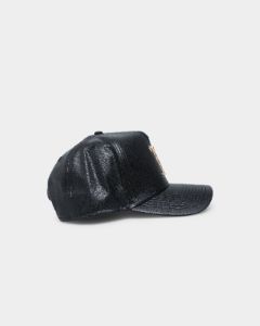 New Era Boston Red Sox "Black Tan PU Leather" 9FORTY K-Frame Snapback Black/Tan sold by Culture Kings