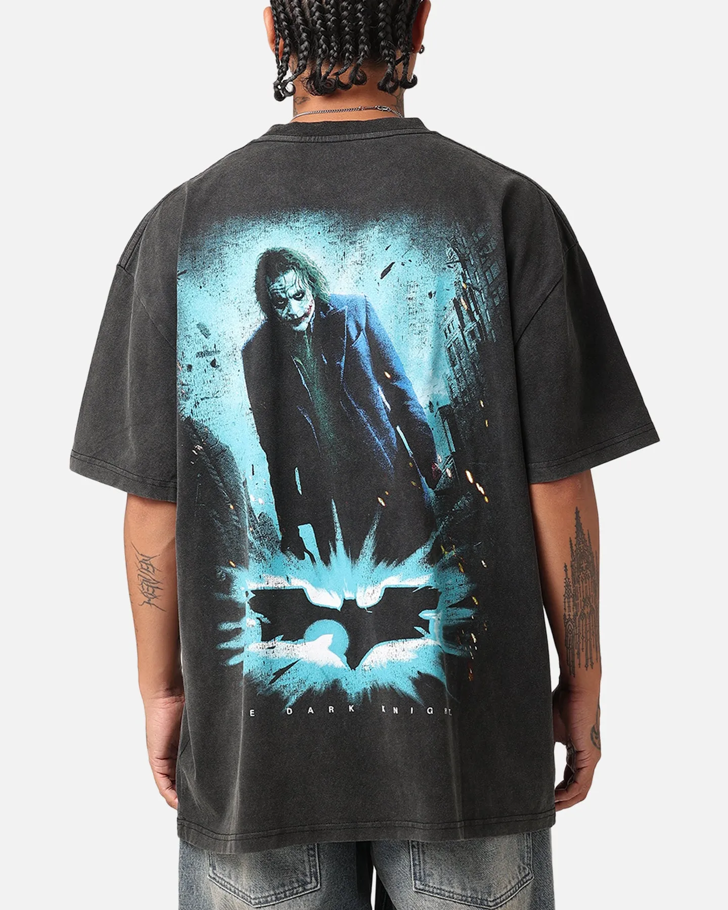 American Thrift X DC Batman The Dark Knight '08 Heavy T-Shirt Vintage Black sold by Culture Kings product image thumbnail 2