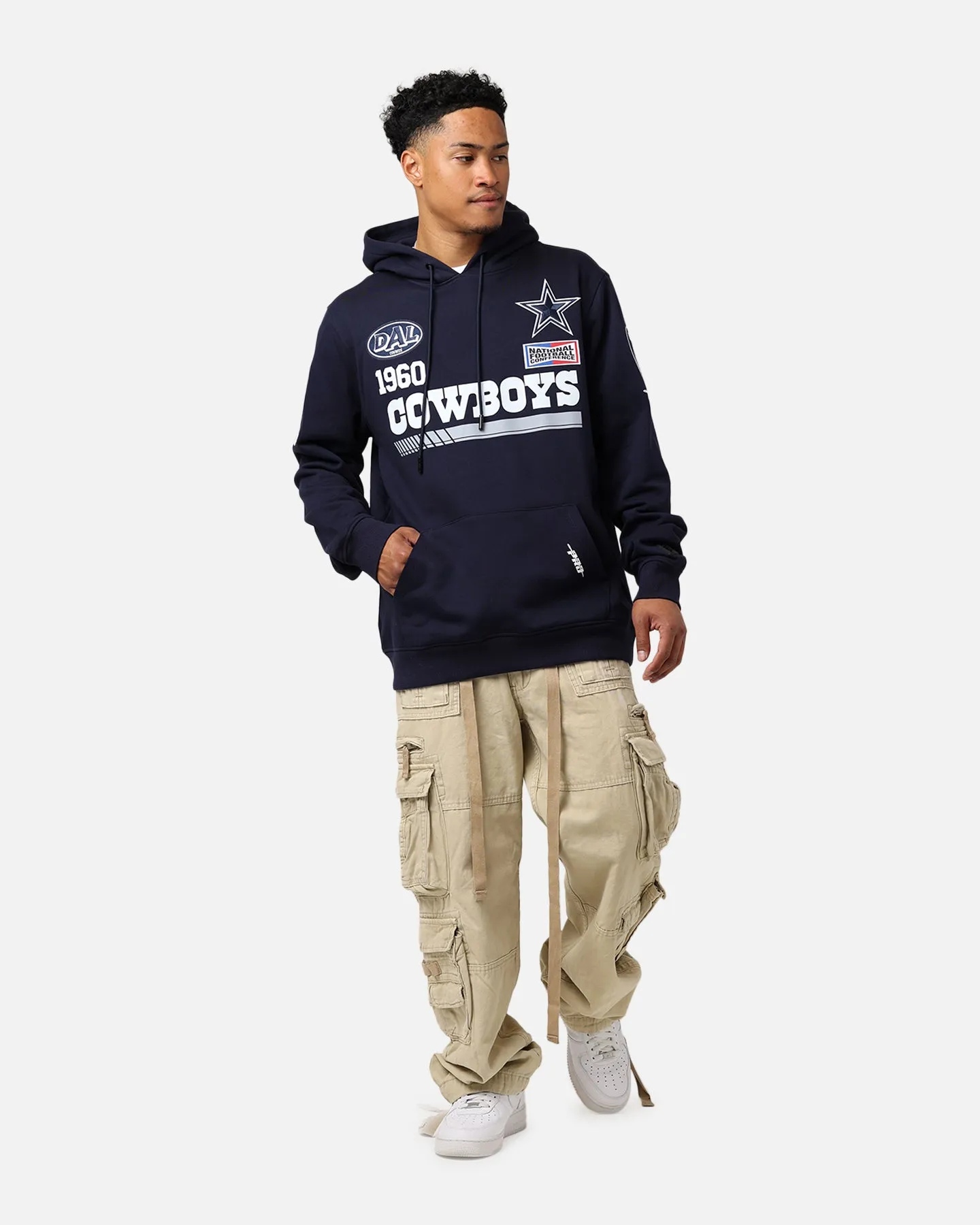 Pro Standard Dallas Cowboys Fast Lane Hoodie Midnight Navy sold by Culture Kings product image thumbnail 3