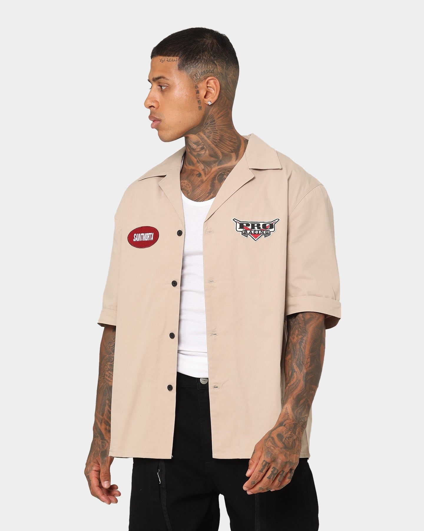 Saint Morta Pro Racing Mechanic Shirt Stone sold by Culture Kings product image thumbnail 2