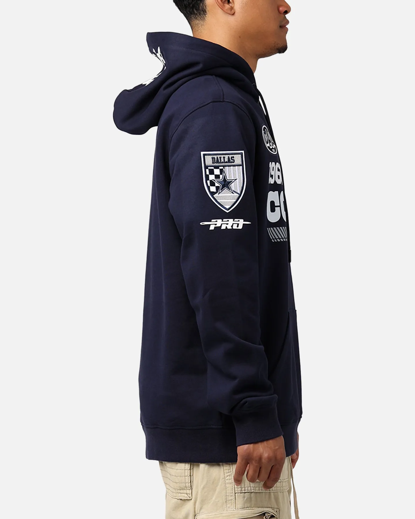 Pro Standard Dallas Cowboys Fast Lane Hoodie Midnight Navy sold by Culture Kings product image thumbnail 4
