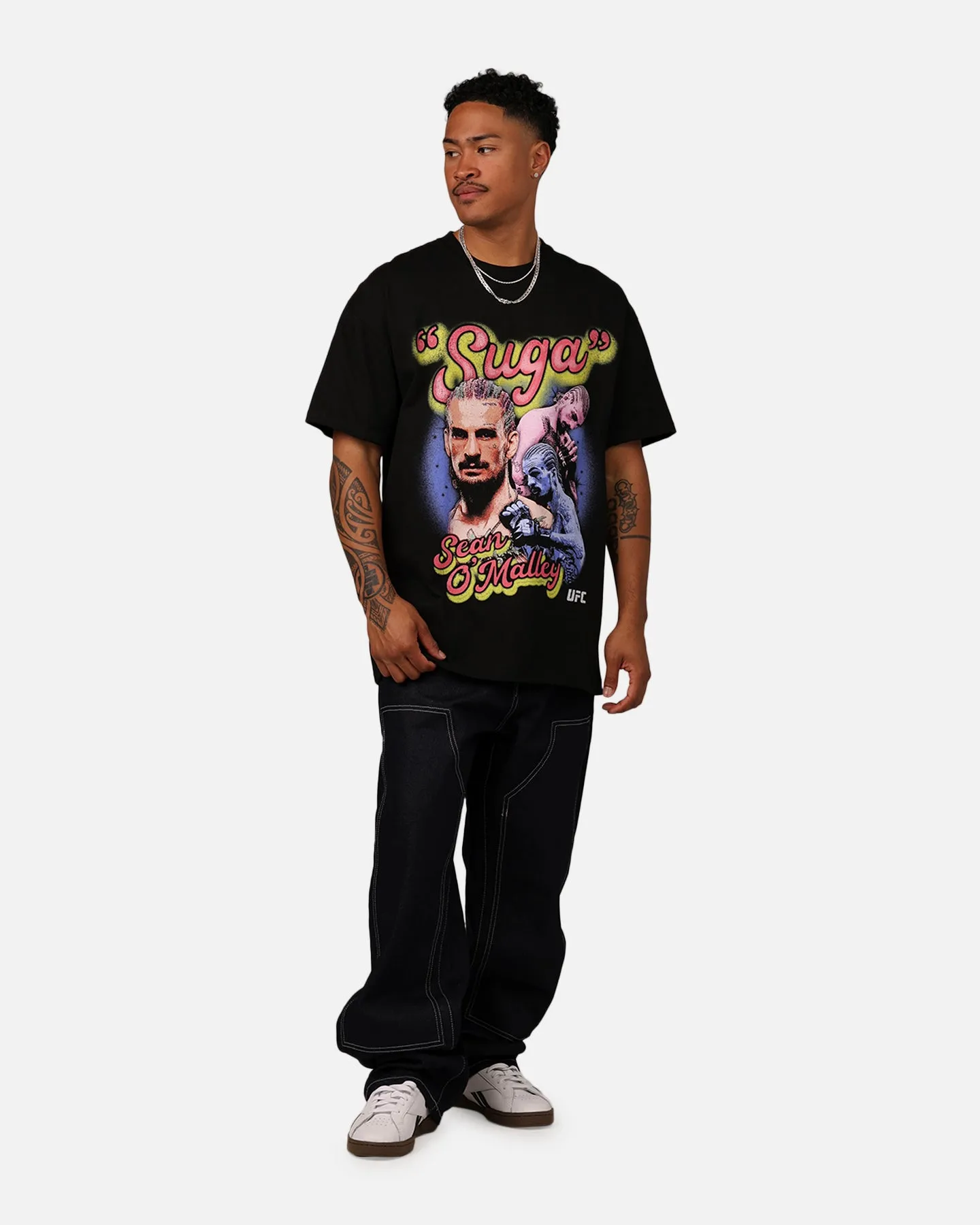 UFC By Culture Kings Suga Sean O'Malley Heavy T-Shirt Black sold by Culture Kings product image thumbnail 3
