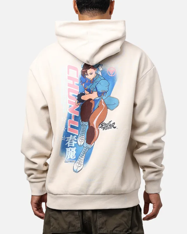 Hypland X Street Fighter Chun Li Hoodie Cream sold by Culture Kings