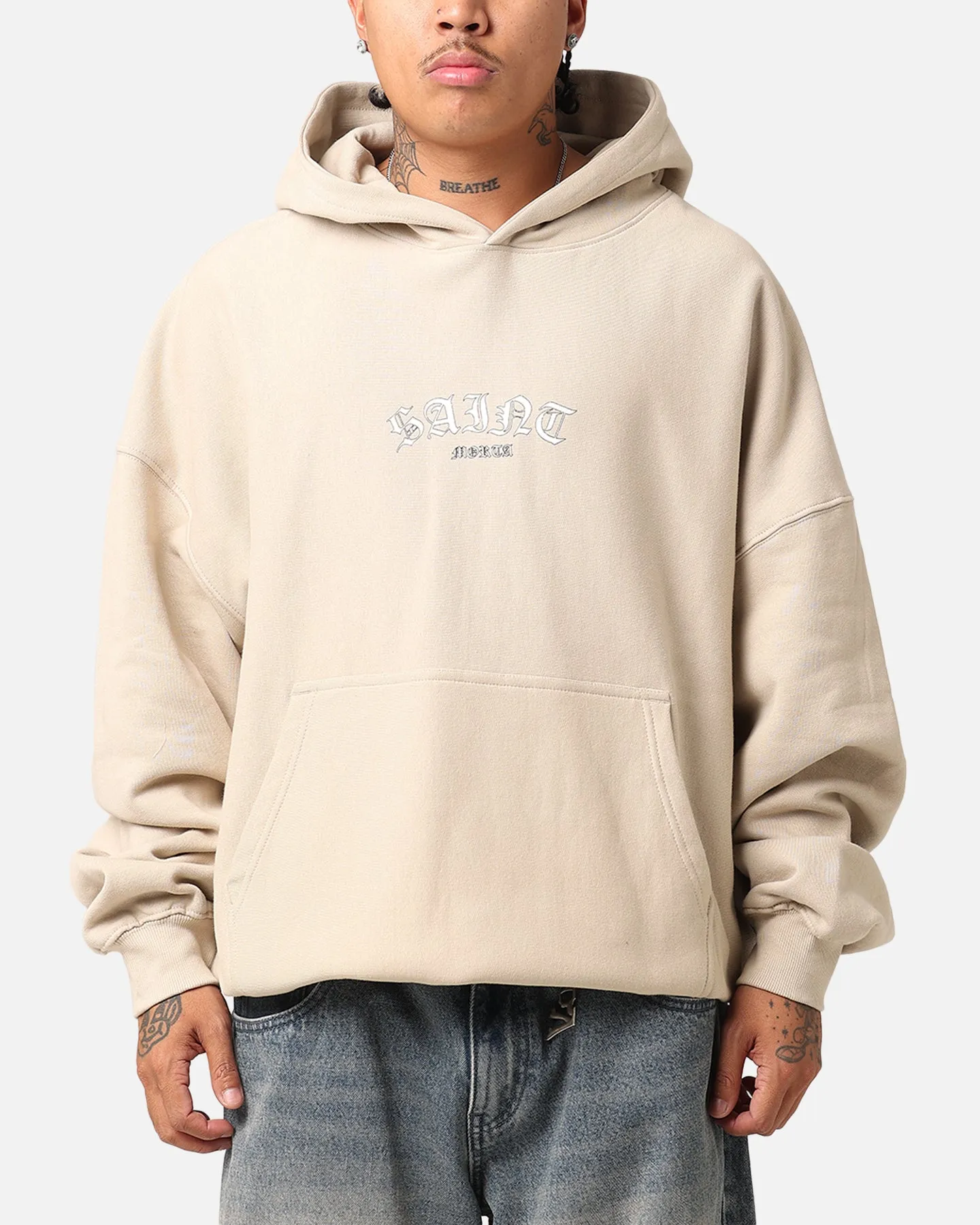 Saint Morta Year Of The Dragon Hoodie Stone sold by Culture Kings product image thumbnail 2