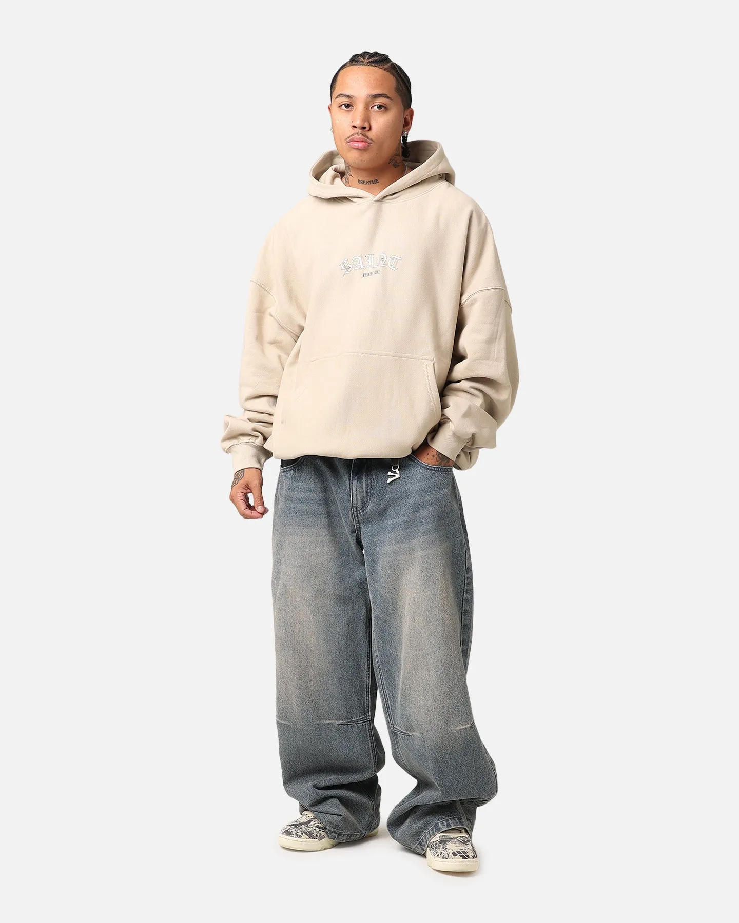 Saint Morta Year Of The Dragon Hoodie Stone sold by Culture Kings product image thumbnail 3