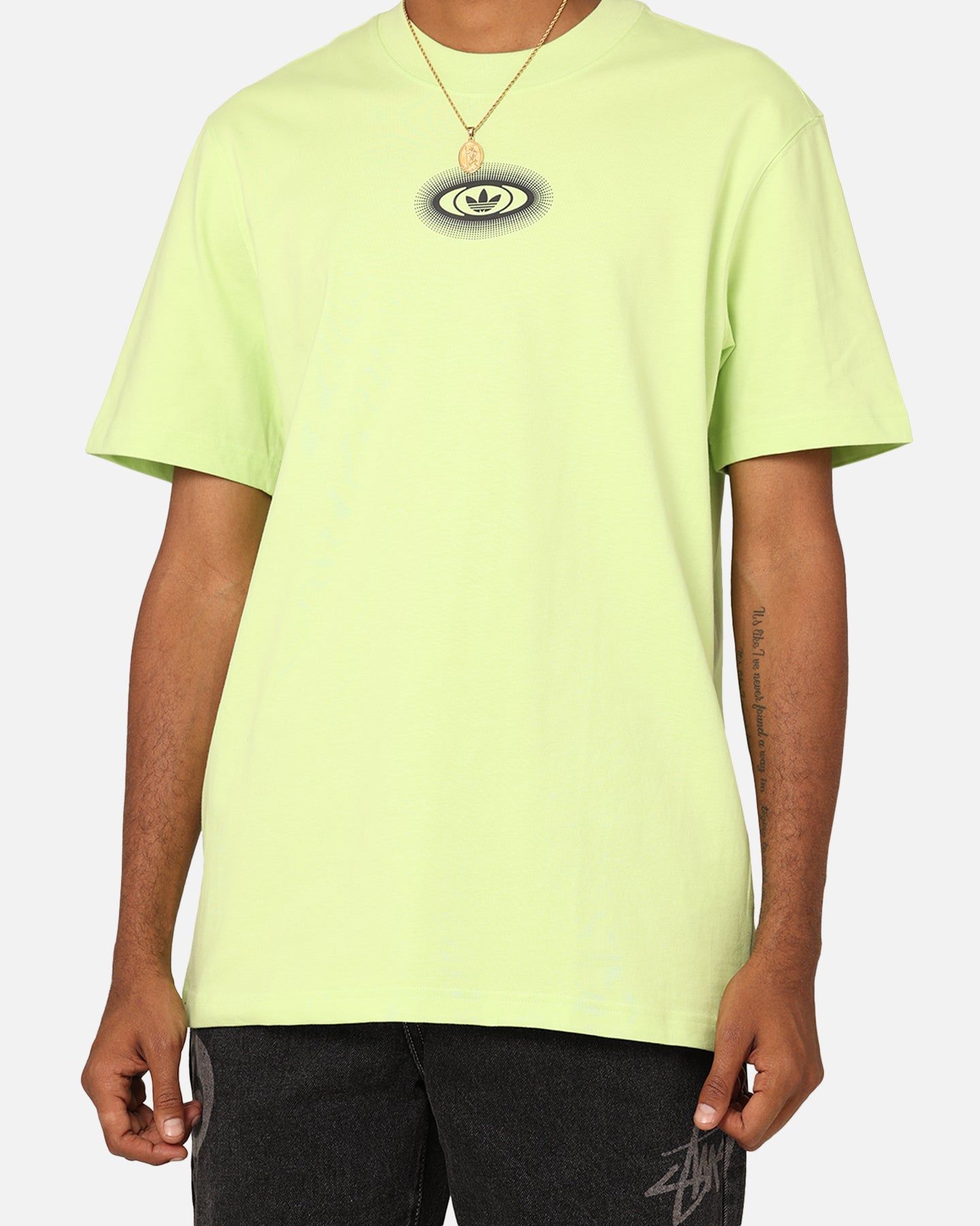 Adidas Rekive Graphic T-Shirt Pulse Lime sold by Culture Kings product image thumbnail 4