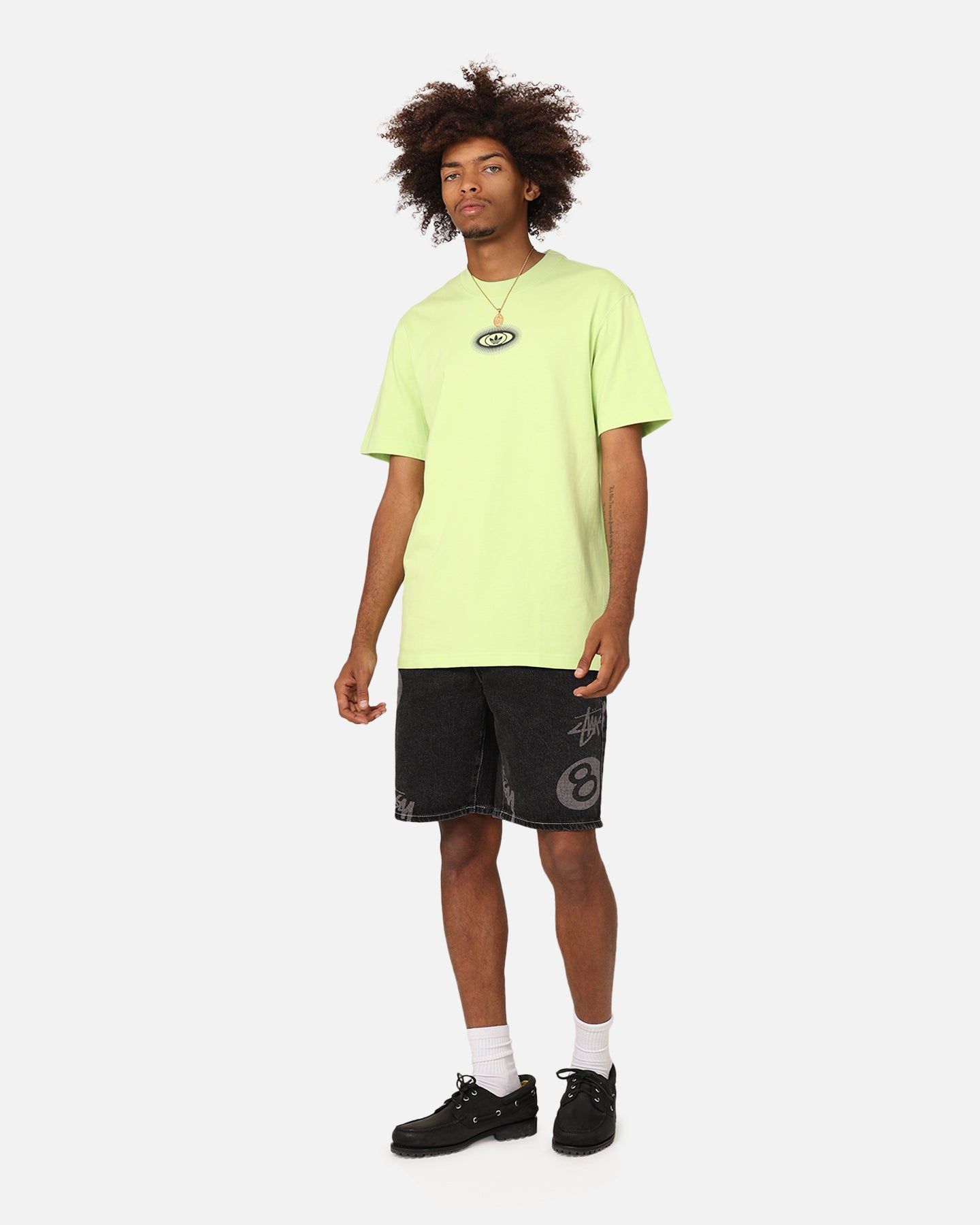 Adidas Rekive Graphic T-Shirt Pulse Lime sold by Culture Kings product image thumbnail 8