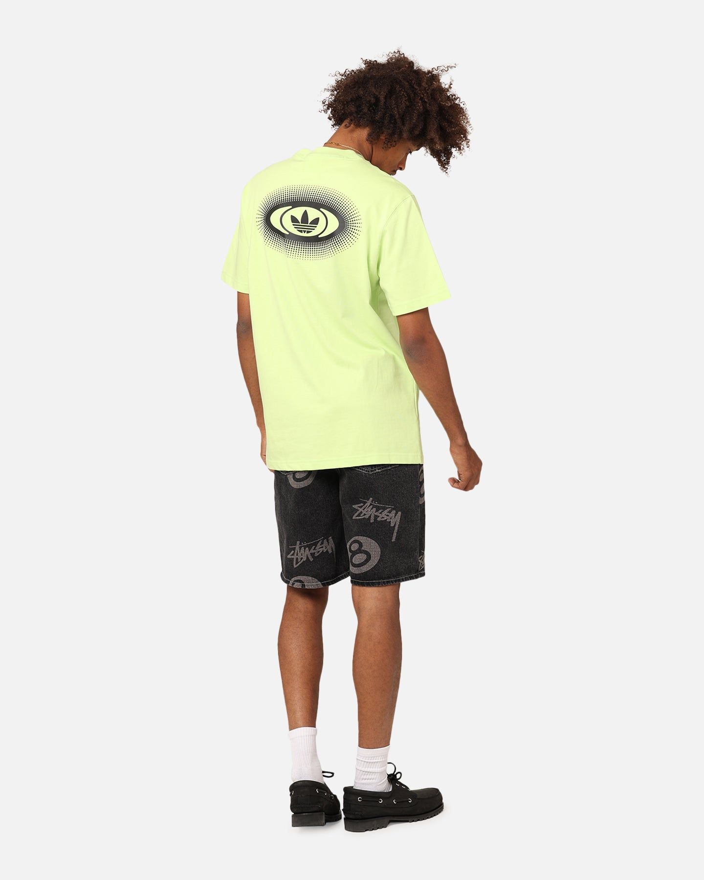 Adidas Rekive Graphic T-Shirt Pulse Lime sold by Culture Kings product image thumbnail 3