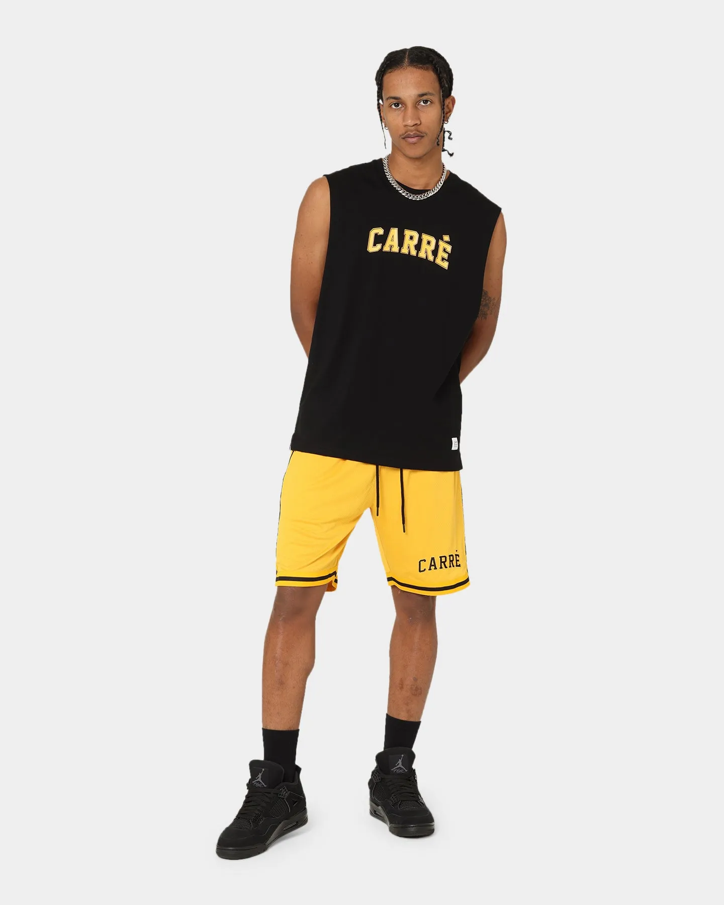 Carré Cours Basketball Shorts Yellow sold by Culture Kings product image thumbnail 2