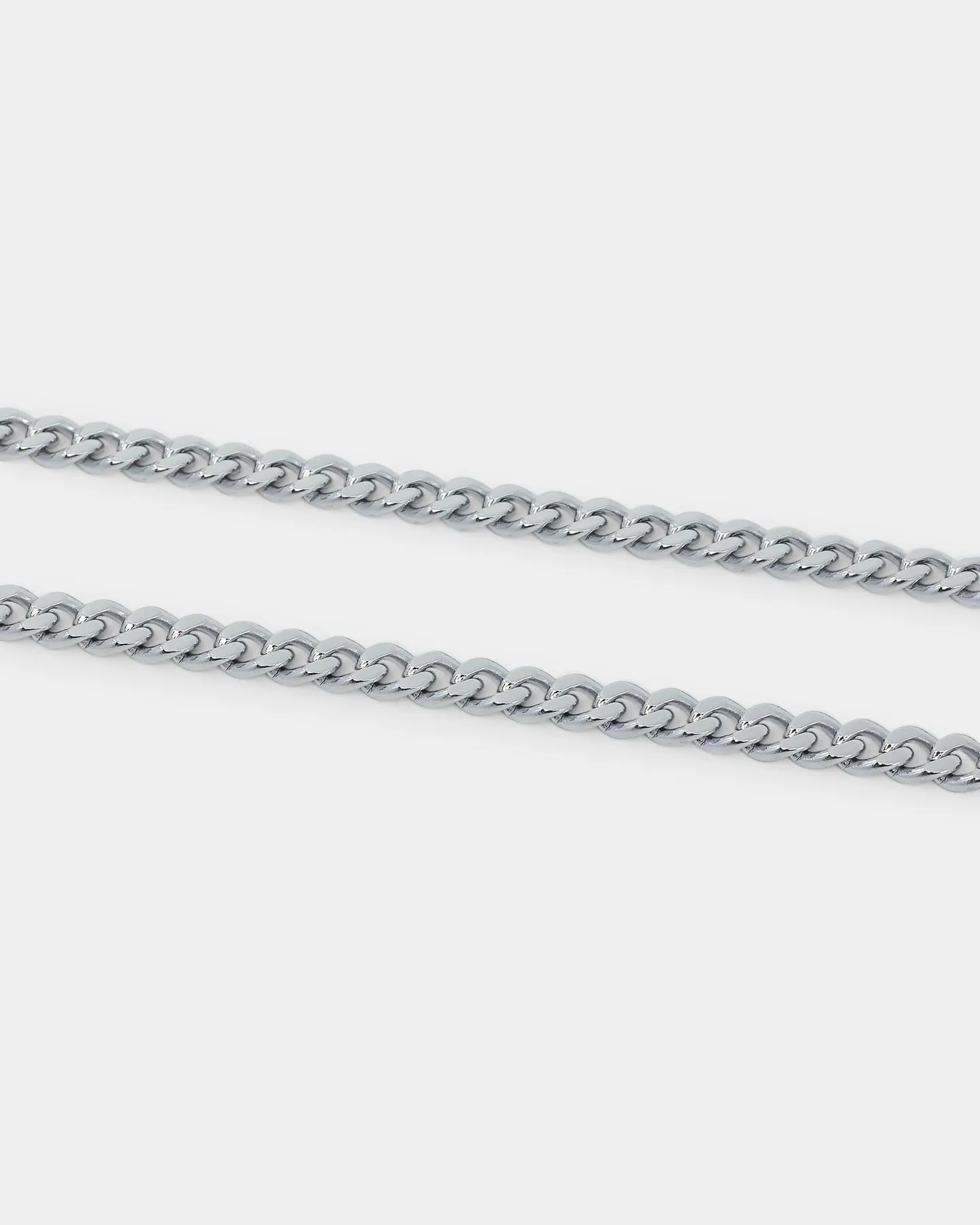 Saint Morta 5mm Cuban Chain White Gold sold by Culture Kings product image thumbnail 5